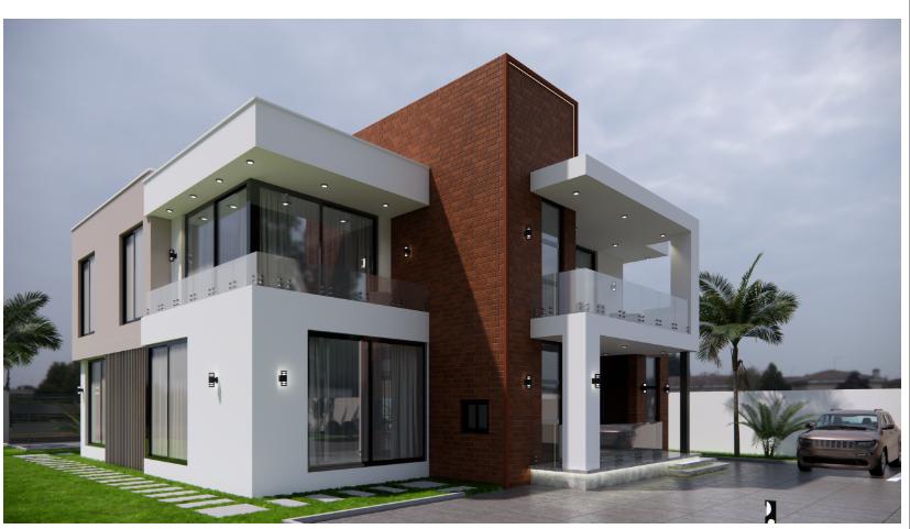 Proposed design of a double storey residential development on Plot, no. ...... at Shakani Magharibi 'B', Zanzibar.