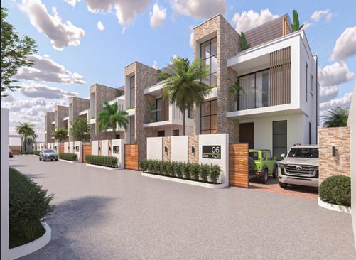 Proposed design and supervision of residential villas.