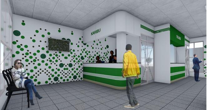 Proposed interior works and furniture design for M/s CRDB Bank for the Nansio (Mwanza) and Nyamongo (Mara) branches (Prior Experience — Innovex Group Ltd.)